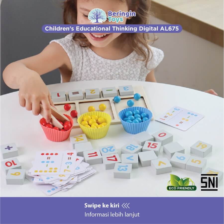 Mainan Edukasi Berhitung & Mengenal Warna / Children's Educational Digital Toys