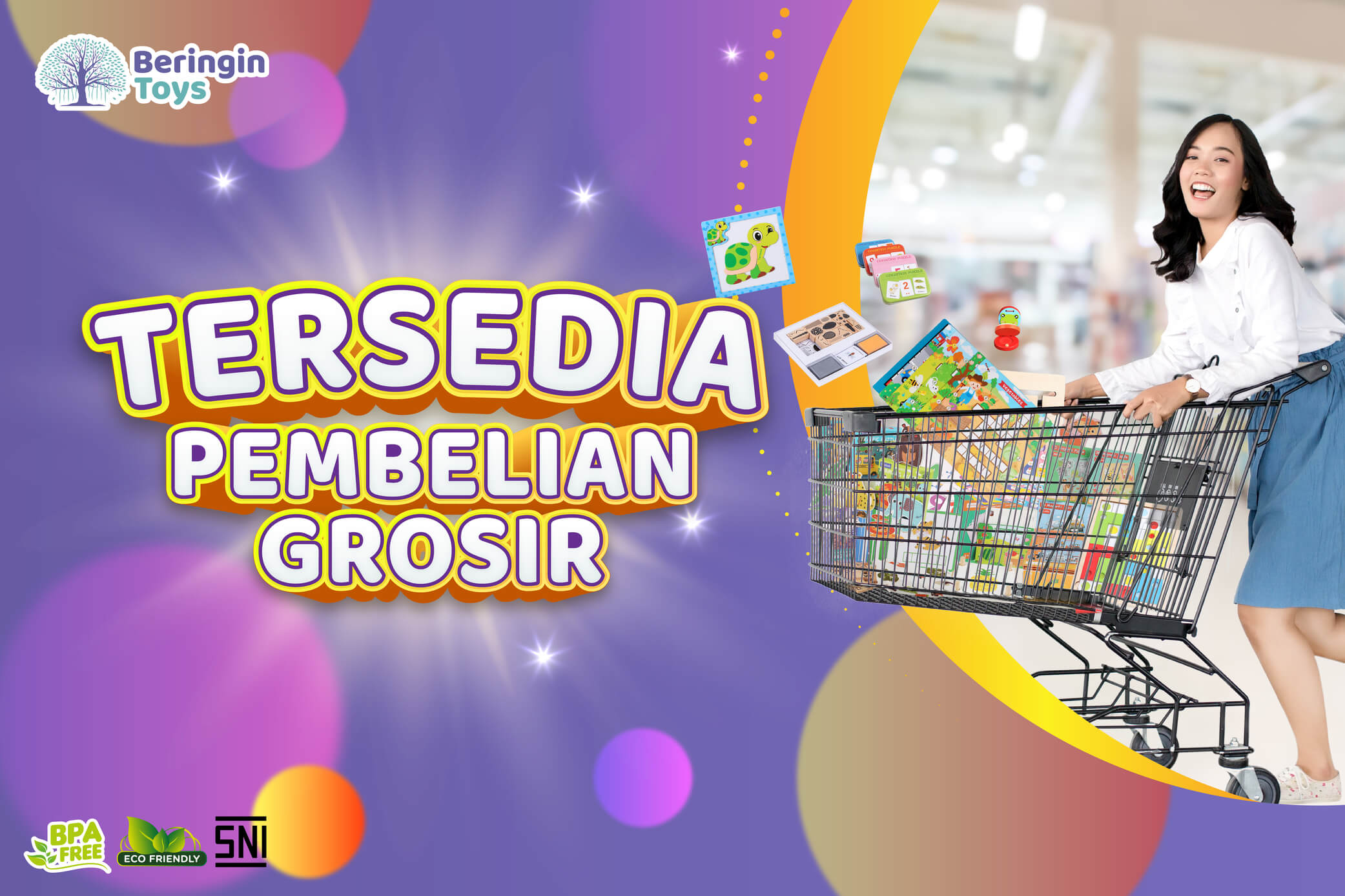 Beringin Toys : Toko Mainan Grosir Asemka