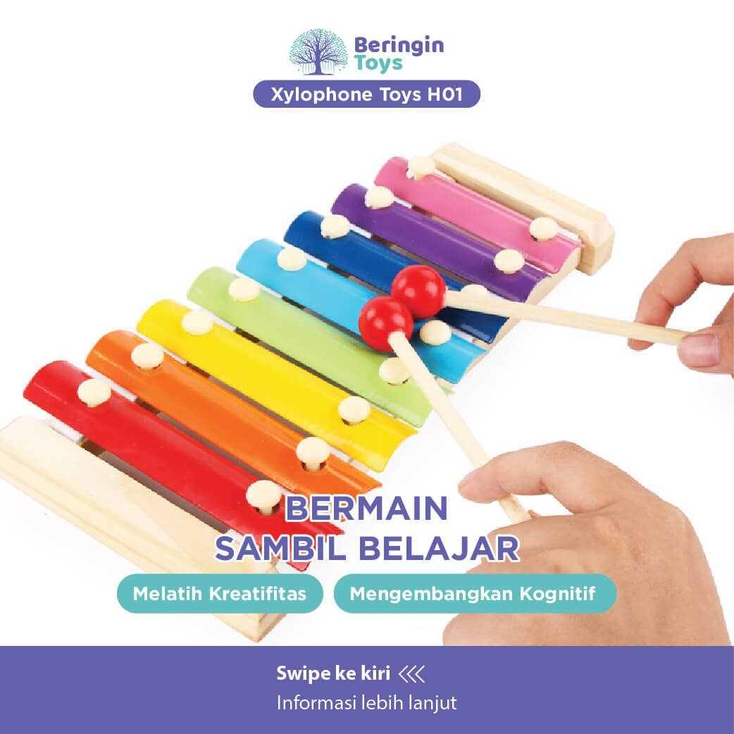 Beringin Toys Mainan Edukasi Xylophone Toys Mainan Kayu Mainan Musik