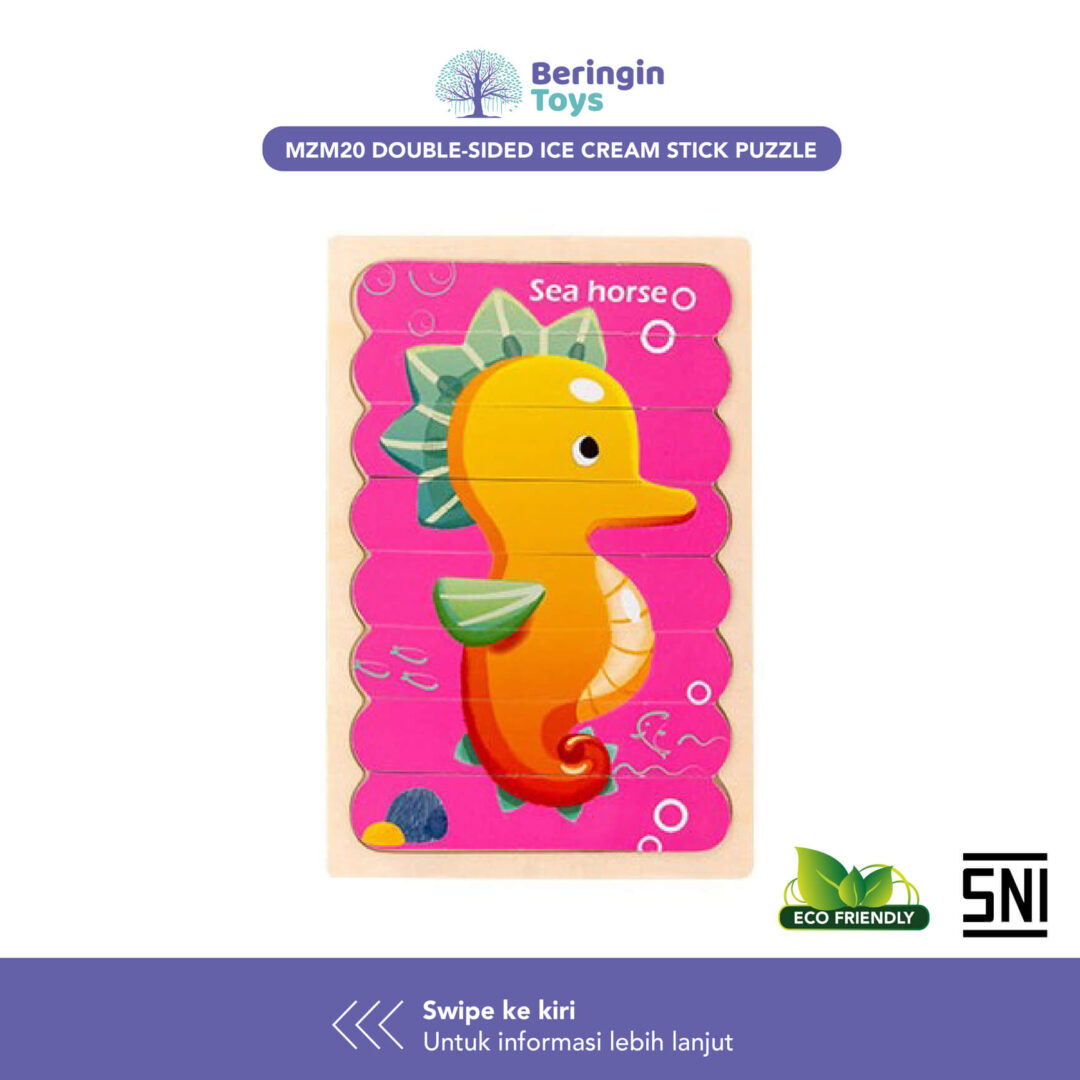 Beringin Toys Mainan Edukasi - Pattern Blocks / Jigsaw / Mainan Anak - Gambar 5