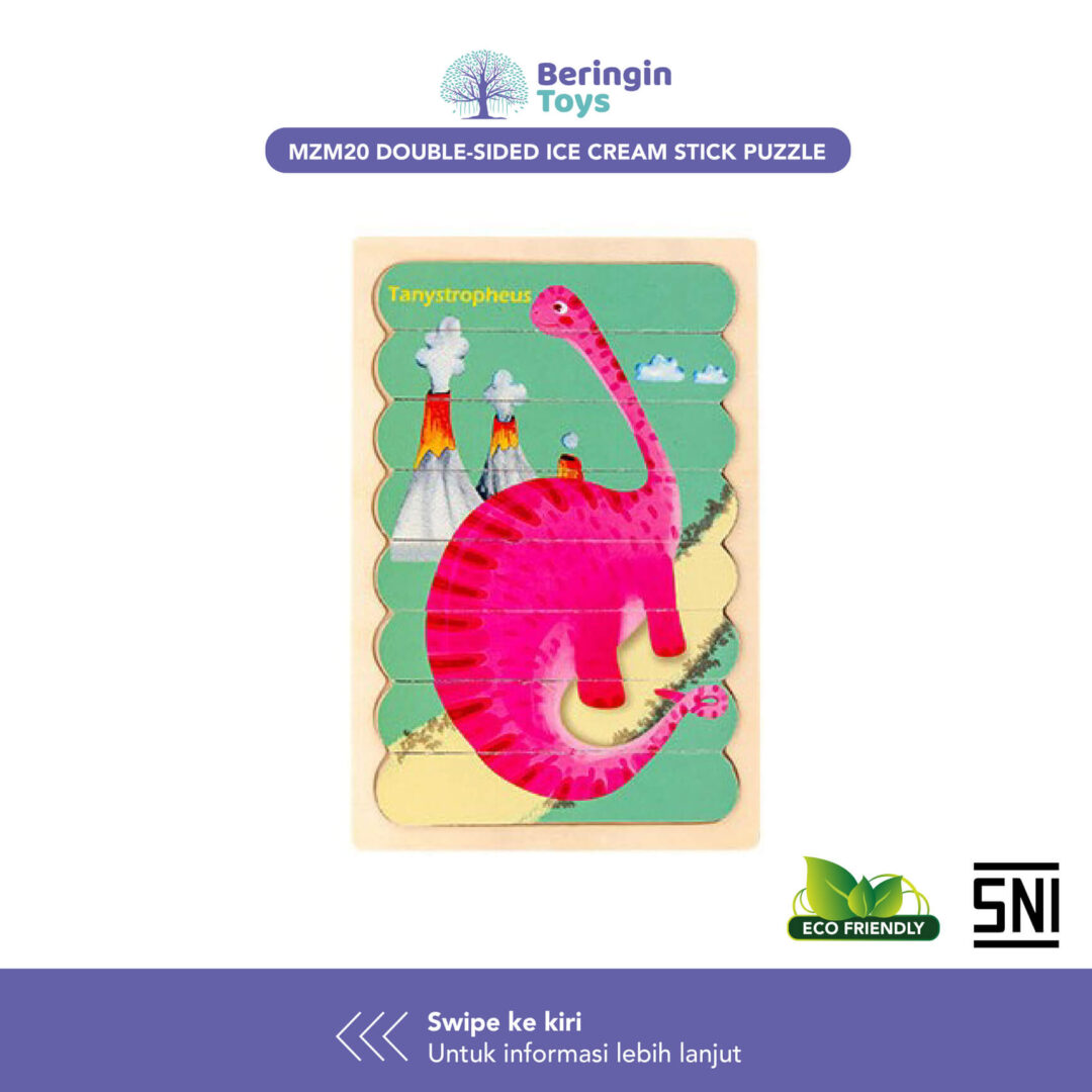 Beringin Toys Mainan Edukasi - Pattern Blocks / Jigsaw / Mainan Anak - Gambar 2