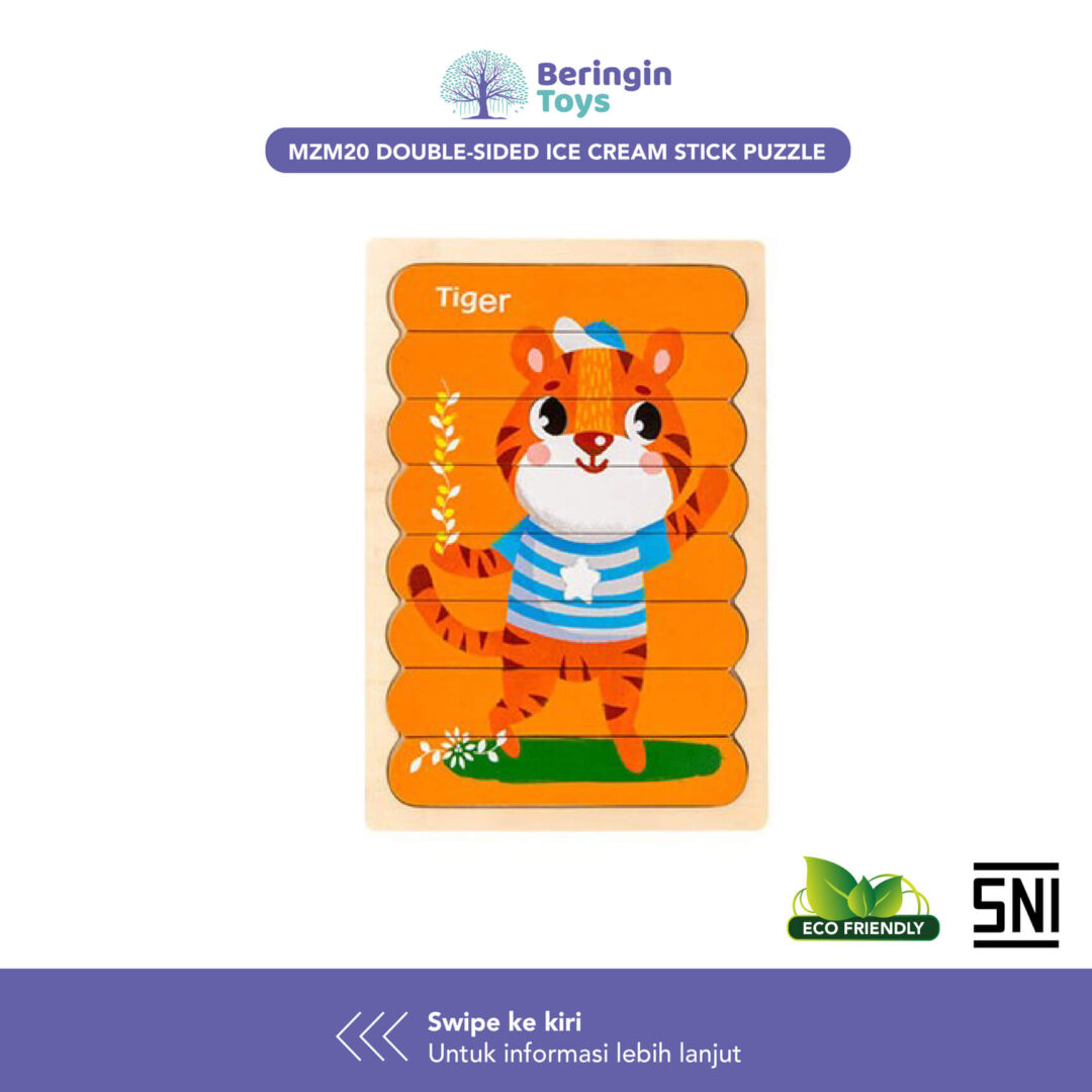 Beringin Toys Mainan Edukasi - Pattern Blocks / Jigsaw / Mainan Anak - Gambar 6