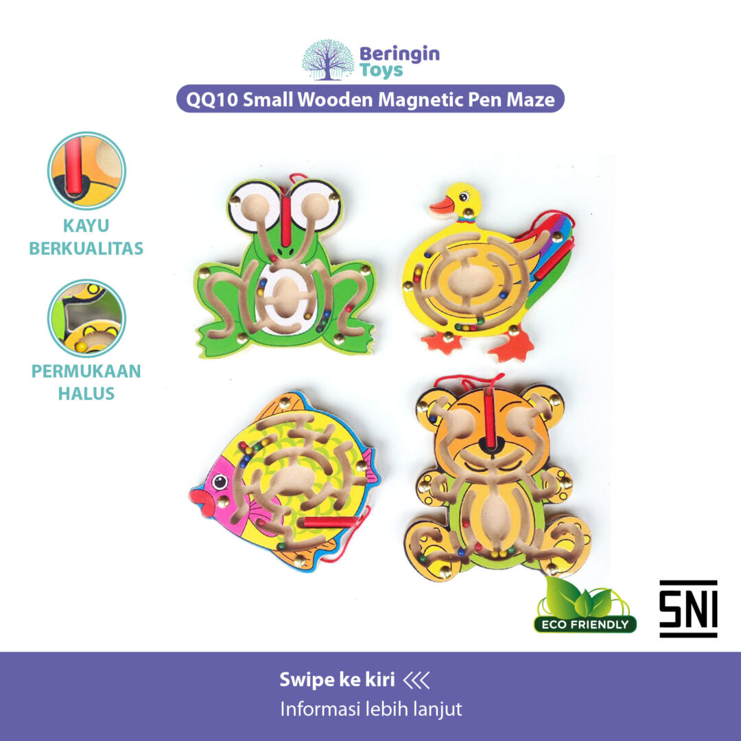 Beringin Toys Mainan Edukasi / Magnetic Pan / Maze Labyrinth Anak
