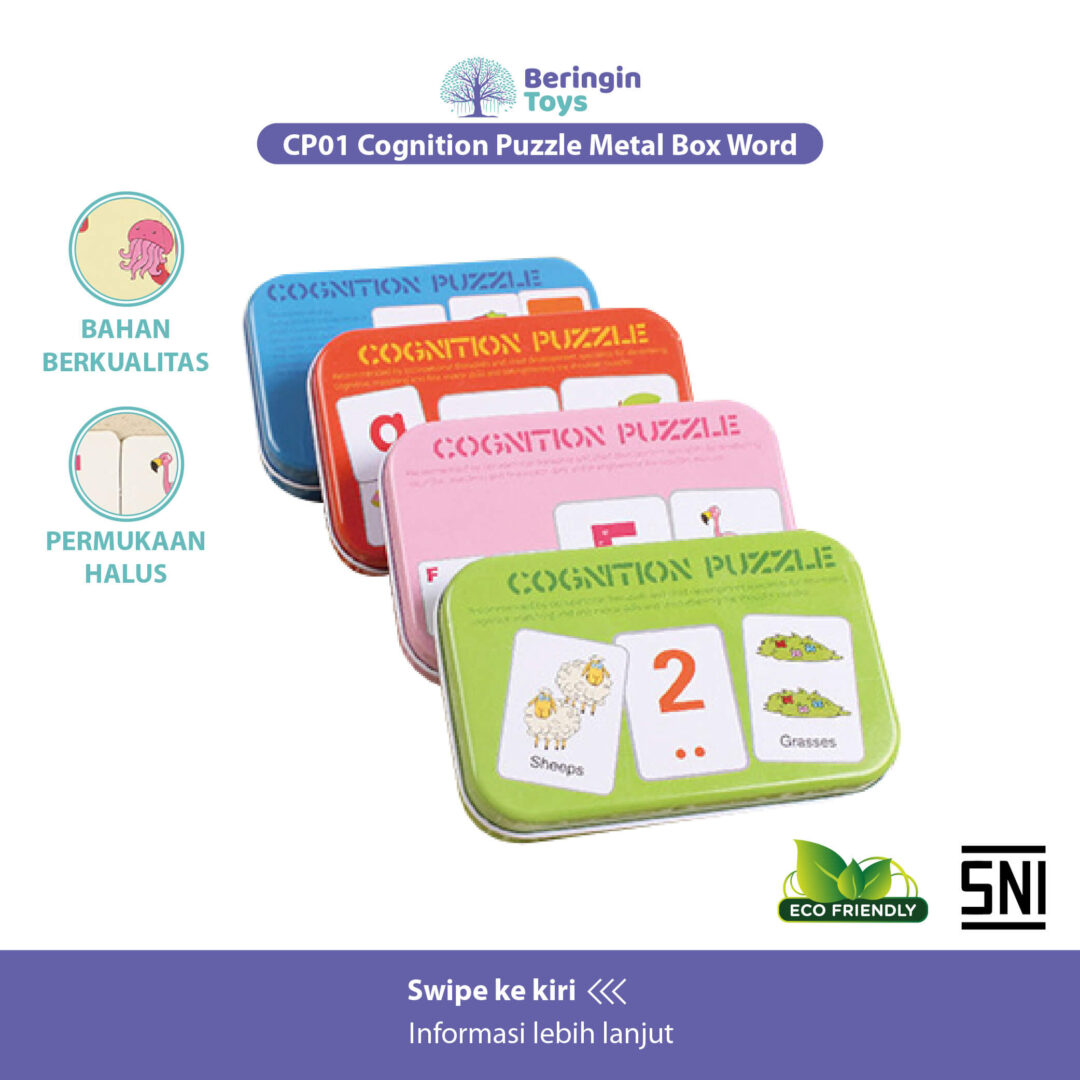 Beringin Toys Mainan Edukasi - Guess Who I Am Puzzle Game / Flash Card - Gambar 2