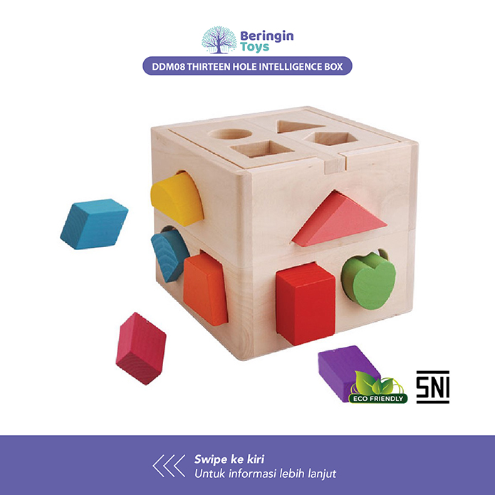 Beringin Toys Mainan Edukasi - Busy Cube / Busy Block / Mainan Balok